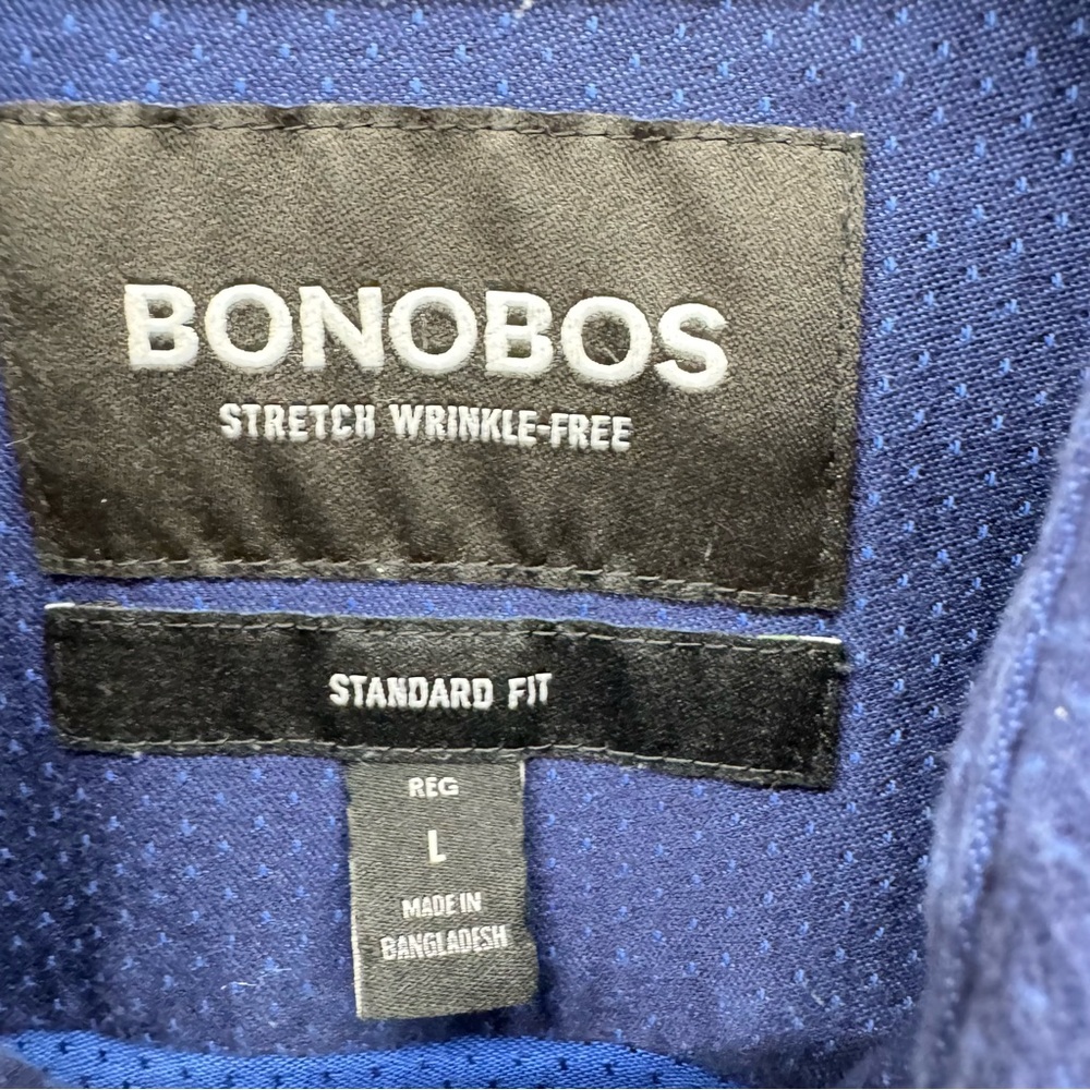 Bonobos Blue Button Down Shirt - image 4